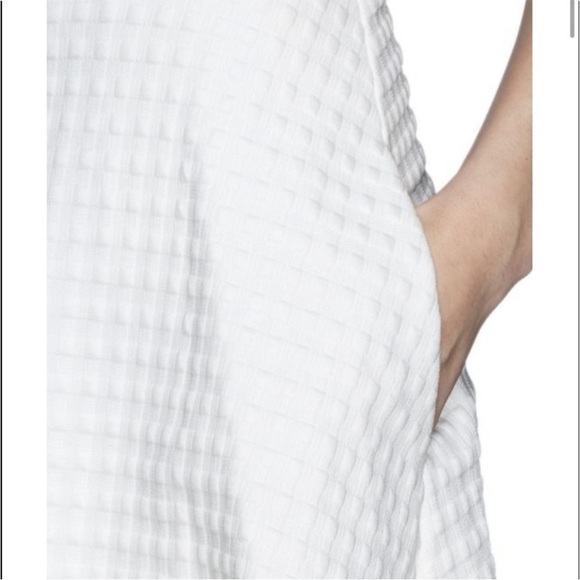 Theory White Textured A-Line Skirt - Picture 3 of 9